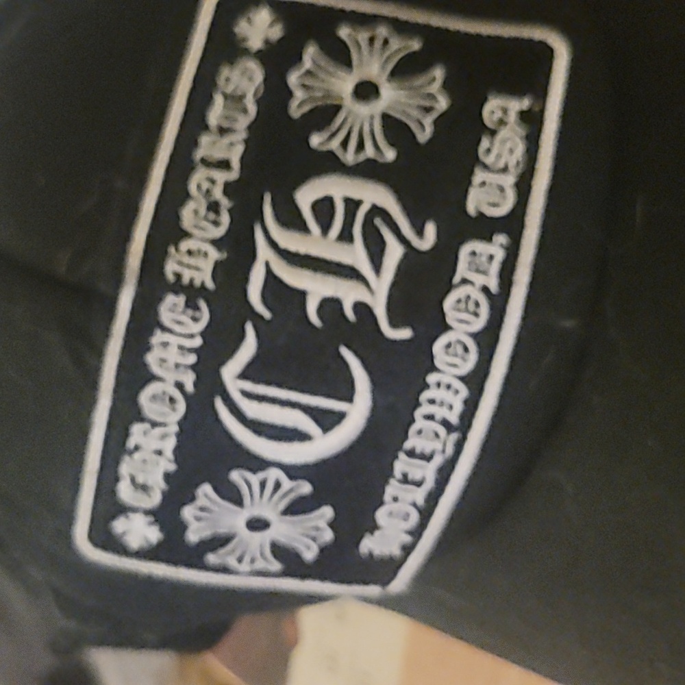 Chrome hearts Black Trucker Hat